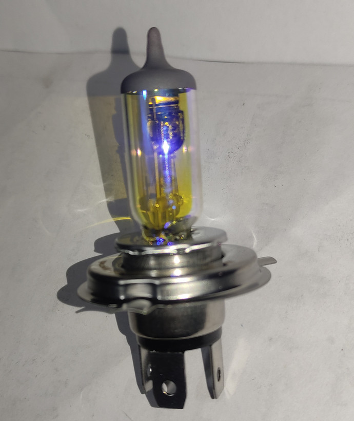 لامپ هفت رنگ H4 سه پایه HYPERTECH (جفتی)